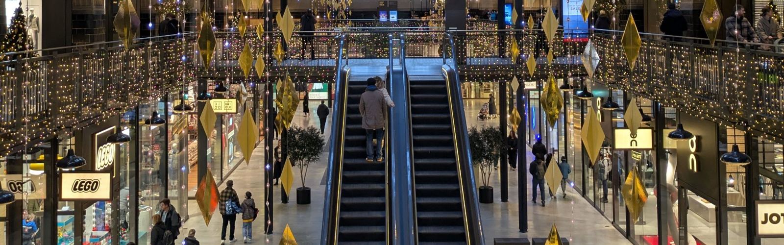 Allées d'une galerie commerciale