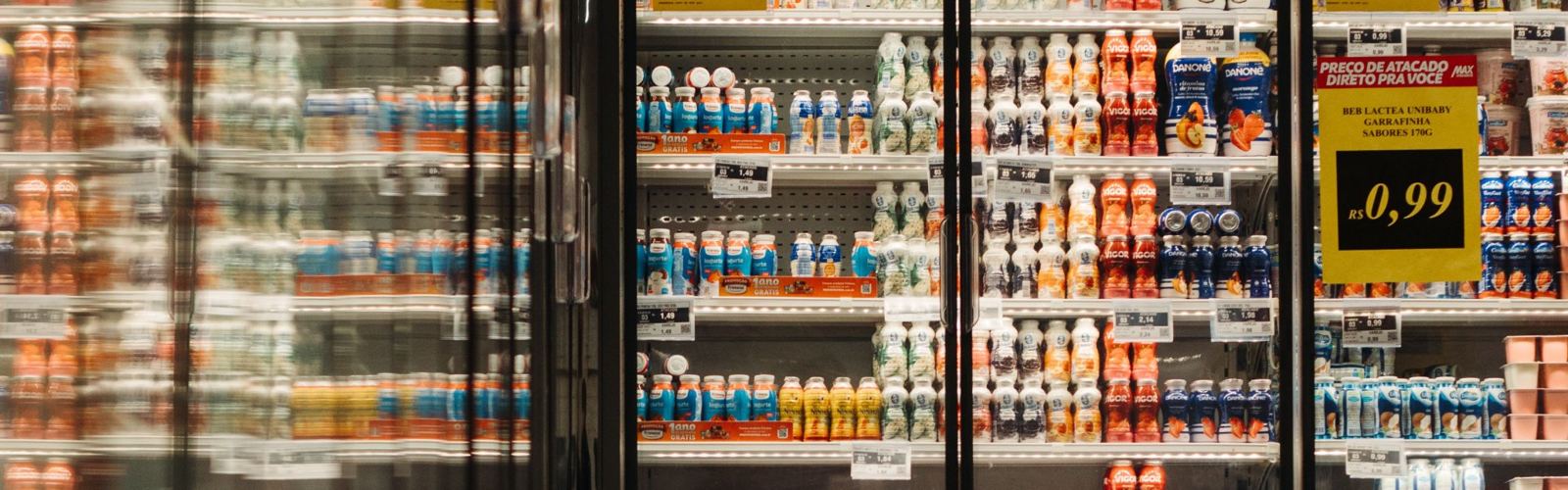 Rayon frais d'un supermarché